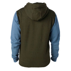 Sweats à capuche pour hommes Pullover Polaire Doublé Athlétique Décontracté Léger Entraînement Col Haut Sweatshirts avec Capuche Poches Kangourou - Product Image 6