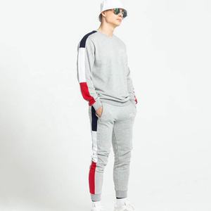 Ensemble de survêtement de sport en coton 100% respirant avec logo personnalisé pour hommes, taille XXL, pour les saisons été/hiver - Product Image 2