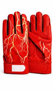 Gants de frappe de baseball personnalisés, vente en gros OEM, gants de frappe professionnels antidérapants, respirants, en cuir, pour hommes, femmes et jeunes - Product Image 6