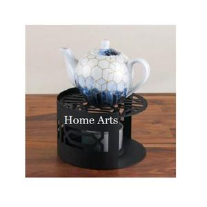 Calentador Dallah de forma redonda de hierro con el calentador Dallah de tamaño personalizado de la más alta calidad para uso doméstico en utensilios de cocina - Product Image 6