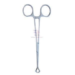 Pinzas de Tejido Babcock de Alta Calidad, Juego de Instrumentos Quirúrgicos de Acero Inoxidable, Manual, Certificado CB, Reutilizable - Product Image 6