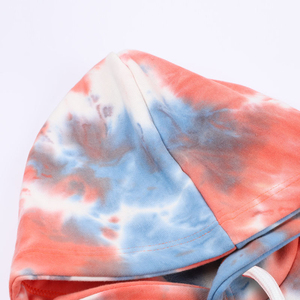 Nouveau style OEM Pull-over Basiques élégants en coton mélangé Mode décontractée Avec couleurs personnalisées Taille et logo Tie Dye Sweat-shirts pour hommes - Product Image 3