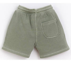 Vente en gros, nouveauté, t-shirts à manches courtes en polaire imprimés pour hommes, ensemble short, 100% coton polaire, shorts pour hommes - Product Image 2