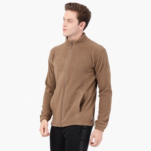 Chaqueta Polar para Hombre, Color Beige, Chaqueta Abrigada de Invierno, OEM, Ecológica, Forrada, con Puños Elásticos, Chaqueta Soft-Shell Unisex - Product Image 2