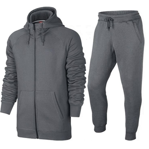 Custom Logo Winter Hooded Casual Men Tracksuit Sports Gym <b>Running</b> Workout Training Set High Quality Sportswear - Product Image 3