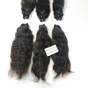 Vente en gros de cheveux humains vierges bruts sans traitement chimique Faisceaux ondulés originaux Extensions de cheveux humains vietnamiens - Product Image 1