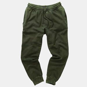 กางเกงวิ่งผ้าฟลีซ350 GSM ผ้าฟลีซซักกรดแผ่นกันหนาวแบบยืดได้ผ้า100% ลำลอง - Product Image 4