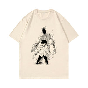 Camiseta de talla grande de alta calidad para hombre, Camiseta lisa de algodón 100% de manga corta con cuello redondo y estampado personalizado para hombre - Product Image 3