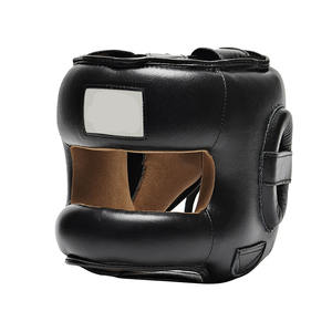 Bestselling Leather Head Guard for Boxing High Quality Private <b>Label</b> with Custom Logo and Top Rated by Customers - Product Image 3