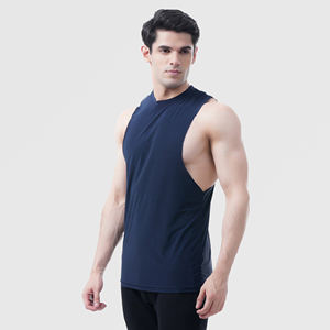 Camiseta sin mangas personalizada de alta calidad para hombre para deportes, correr, entrenamiento físico, estilo informal, de talla grande, gran oferta, ropa transpirable para correr - Product Image 2