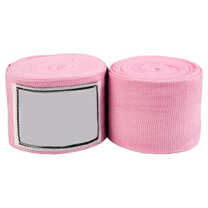 Bandages de boxe OEM en coton avec protection du poignet et fermeture auto-agrippante - Product Image 4