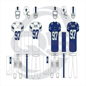 Vente en gros d'uniformes de football américain personnalisés pour adultes, maillot et pantalon respirants à manches courtes, grande taille, caractéristiques estivales - Product Image 4