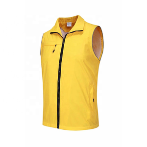Gilet de sécurité en polyester personnalisé à bas prix pour le travail en extérieur, les bénévoles, uniforme, veste unisexe - Product Image 5