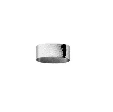 Anel de guardanapo de metal feito na Índia para uso doméstico, utensílio de mesa para festas, suporte de anel de guardanapo de aço com aparência moderna, anel de guardanapo para venda mais quente