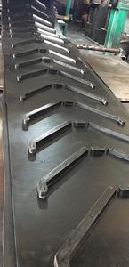 EP <b>Rubber</b> Chevron Pattern Conveyor <b>Belt</b> Adjustable Speed for Raw Material Transfer in Cement Industry and Manufacturing Plant - Product Image 4