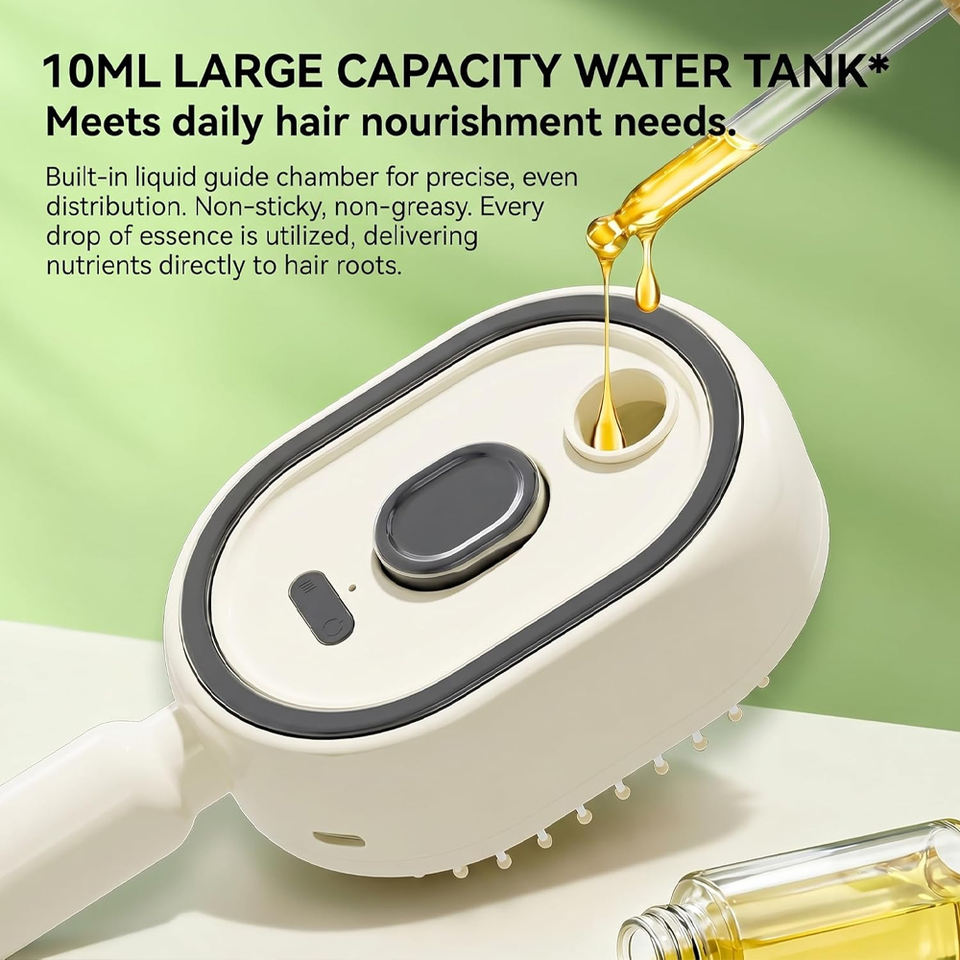 Electric Vibration Spray Atomizing Plastic Air Cushion Comb Essential ...
