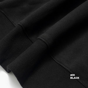 Sweats à capuche personnalisés de haute qualité 100% coton épais à capuche pour hommes avec épaules tombantes pour hommes - Product Image 2