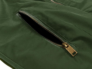 แจ็คเก็ตบอมเบอร์ผู้ชายแบบขายส่งสั่งทำพิเศษ แจ็คเก็ตบอมเบอร์เบสบอลผ้าไนลอนและโพลีเอสเตอร์สำหรับผู้ชาย - Product Image 5