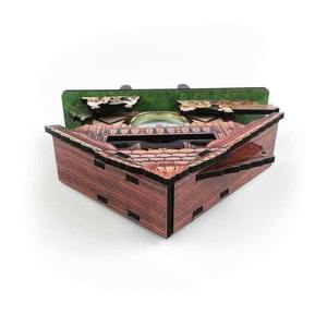 Relojes de madera de nogal negro para decoración del hogar, novedad DIY, reloj de pared acrílico para decoración de sala de estar, reloj Nórdico - Product Image 6