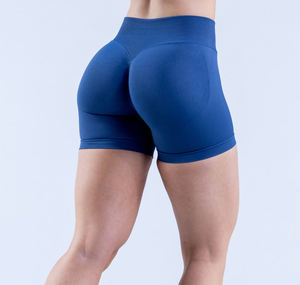Shorts de yoga athlétiques taille mi-haute pour femme, sexy, effet ventre plat, pour l'entraînement, la course, le fitness, rehaussement des fessiers, séchage rapide et respirant - Product Image 4