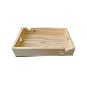 Plateau de service en bois sculpté avec poignée pour cuisine table de taille personnalisée décorer plateau de service pour hôtel à bas prix - Product Image 4