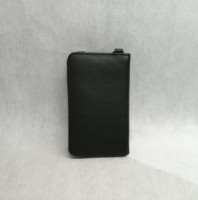 Riñoneras de cuero cruzadas, monedero para teléfono móvil, tarjeta RFID, paquete para hombre, cartera para pasaporte, impermeable, monedas, marcas de almacenamiento de efectivo