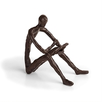 Danse Fille Statue En Métal Figurine Décorative En Laiton Antique Finition Haute Qualité Prix De Gros