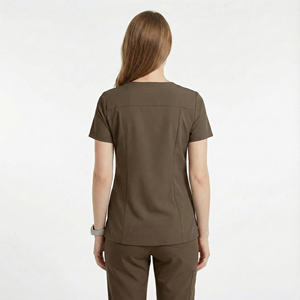 Breathable Soft Fabric Medical Scrubs Women Nursing Uniform <b>Set</b> Hospital <b>Doctor</b> Dental Clinic Suits Elastic Waistband Scrub <b>Sets</b> - Product Image 4