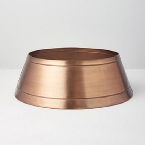 Nouveau support d'arbre de noël en métal Look pour la décoration de noël collier d'arbre de basse martelé de riz collier d'arbre en métal - Product Image 5