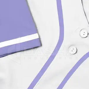 Ensemble d'uniformes de baseball personnalisés, chemises et pantalons respirants avec impression de logo, vêtements de softball grande taille - Product Image 3