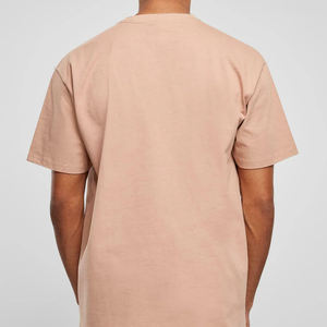 เสื้อยืดผ้าฝ้าย100% โอเวอร์ไซส์ของผู้ชายเสื้อถักทรงพอดีตัวปกติสินค้าขายดี - Product Image 3