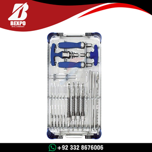 ชุดเครื่องมือผ่าตัดกระดูกสันหลังแบบแมนนวล ระบบสกรูเพดิเคิล สำหรับการผ่าตัดกระดูกและข้อ - Product Image 5