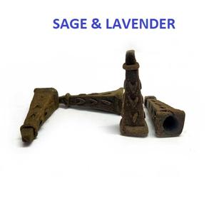 Natural Sage & Lavender Square <b>Backflow</b> <b>Incense</b> <b>Cones</b> Wholesale Supply at Leading Price - Product Image 1