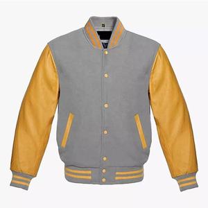 Nouvelles vestes de baseball pour hommes, style streetwear, col montant, broderie chenille personnalisée, imperméables et respirantes - Product Image 1