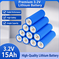 Batterie LiFePO4 pour C33 3.2V 15Ah 33140 3C Cylindrique, autonomie 4000 cycles, OEM DIY pour autoradio et trottinette électrique