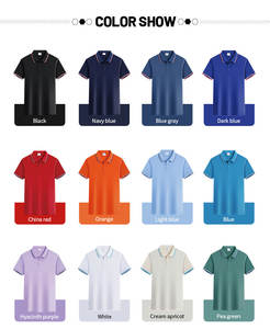 Nuevo Polo personalizado de tela de hielo de algodón y poliéster para hombre, camisetas cómodas de manga corta para verano fresco - Product Image 1