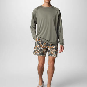 Shorts de bain pour hommes de haute qualité, séchage rapide, en toile tricotée, écologiques, pour la pêche, taille mi-haute, décontractés, respirants - Product Image 2