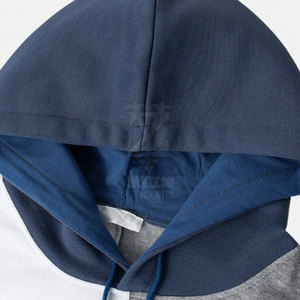 เสื้อฮู้ดผ้าฟลีซสำหรับผู้ชายผ้าฟลีซปักลายไซส์ใหญ่พิเศษสำหรับฤดูหนาว - Product Image 3