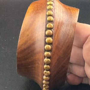 Fashion Jewelry Handmade <b>Wood</b> Round <b>Bangle</b> Set Women's Gift Accessory INDIA ART PLACE Uttar Pradesh - Product Image 1