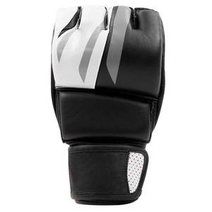 Guantes de boxeo de cuero de medio dedo hechos a medida de 8oz, entrenamiento profesional de talla grande MMA, precios razonables, ropa deportiva para artes marciales - Product Image 3
