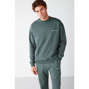 Sudadera Extra Grande para Hombre GRIMELANGE Rairok, Forrada de Felpa, Cómoda, Bordada - Product Image 6