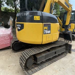 รถขุดดินไฮดรอลิคขุดดินมือสอง PC78ขุดขึ้นมาในประเทศญี่ปุ่น PC55MR PC60 - Product Image 2
