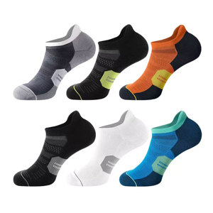 Men's Casual Athletic Tab <b>Socks</b> High Quality Breathable Soft <b>Low</b> <b>Cut</b> Cushion High Comfort Anti-Slip Design for Running - Product Image 6