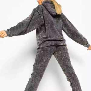 Survêtement décontracté surdimensionné pour femmes Ensembles de survêtements pour femmes Survêtement deux pièces Training Wear Jogging Wear logo personnalisé - Product Image 4