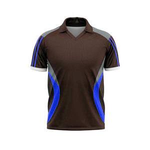 Camiseta de Rugby Unisex de Manga Corta, Transpirable, para Deportes de Alto Rendimiento, con Logotipo Personalizado para Equipos, Venta al por Mayor, 100% Poliéster - Product Image 1