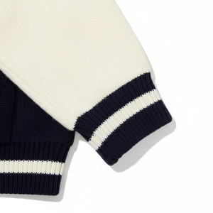 เสื้อแจ็คเก็ตวาร์ซิตี้ผู้ชายแบบปรับแต่งได้ พร้อมโลโก้ด้านหน้า ระบายอากาศ กันลม ดีไซน์สำหรับฤดูหนาว คุณภาพสูง ผลิตจากผ้าโพลีเอสเตอร์/คอตตอนแบบทอ รับผลิตแบบ OEM - Product Image 4