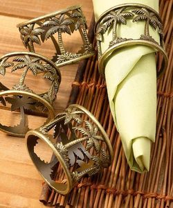 Anillos de Servilleta de Metal Elegantes para la Presentación de la Mesa de Cena Formal, Presentación Sofisticada y Lujosa para la Mesa de Comedor de Bodas - Product Image 3