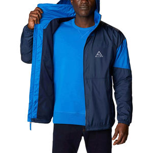 เสื้อแจ็คเก็ตกันลมกันฝนแบบใหม่สำหรับผู้ชาย ออกแบบโลโก้ได้ตามต้องการ เนื้อผ้านุ่ม กันน้ำ เหมาะสำหรับกีฬากลางแจ้งและวิ่ง - Product Image 4