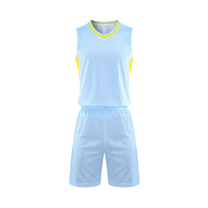 Conjuntos de Jersey de baloncesto para hombre de alta calidad, kits de uniformes, chándales de baloncesto universitarios baratos, conjunto de Jersey de entrenamiento de baloncesto en blanco - Product Image 5