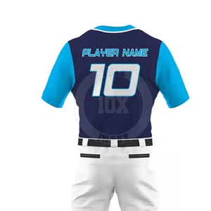 Uniforme de béisbol para hombre más vendido, último diseño, Impresión de logotipo personalizado, uniforme de béisbol, tarifa de venta completa - Product Image 6